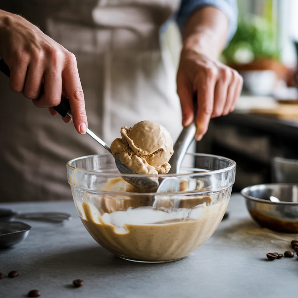 ninja creami coffee ice cream
