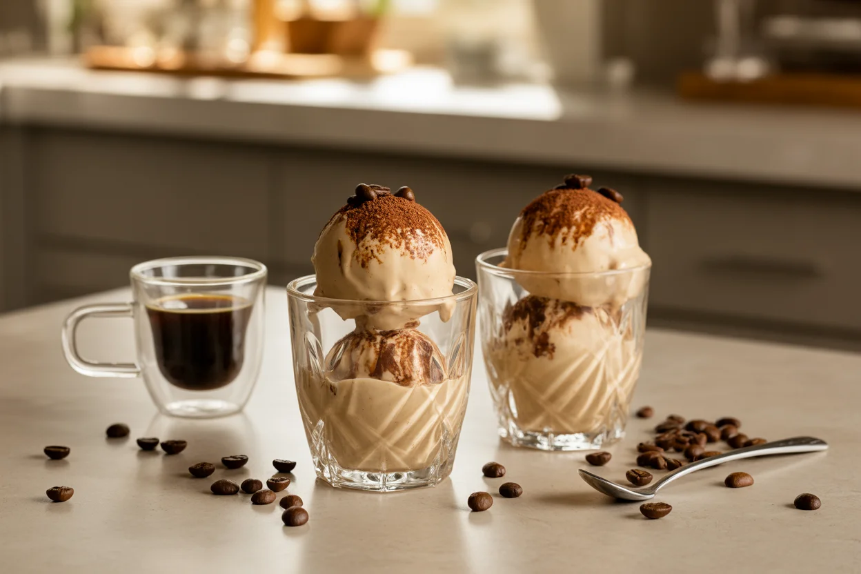 recipe for coffee ice cream in a ninja ice cream maker