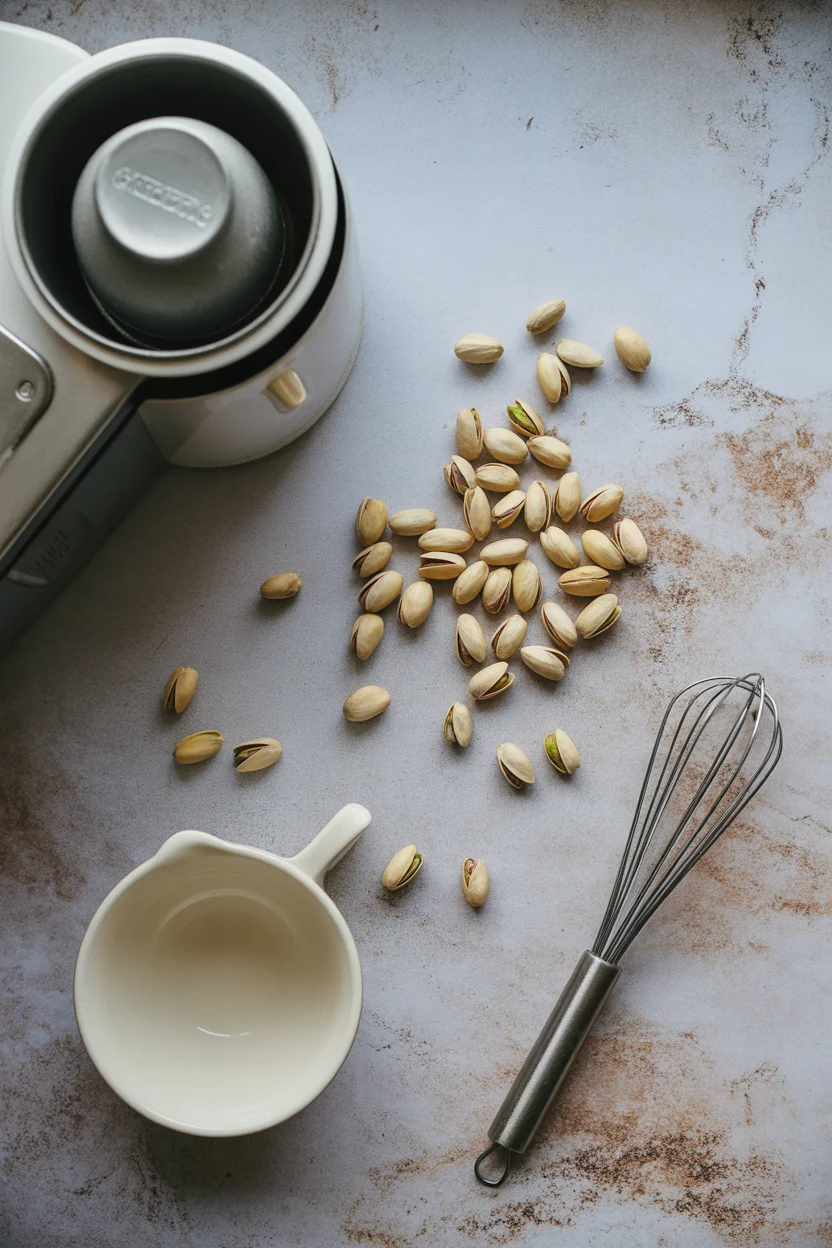 Refreshing High-Protein Pistachio ice cream