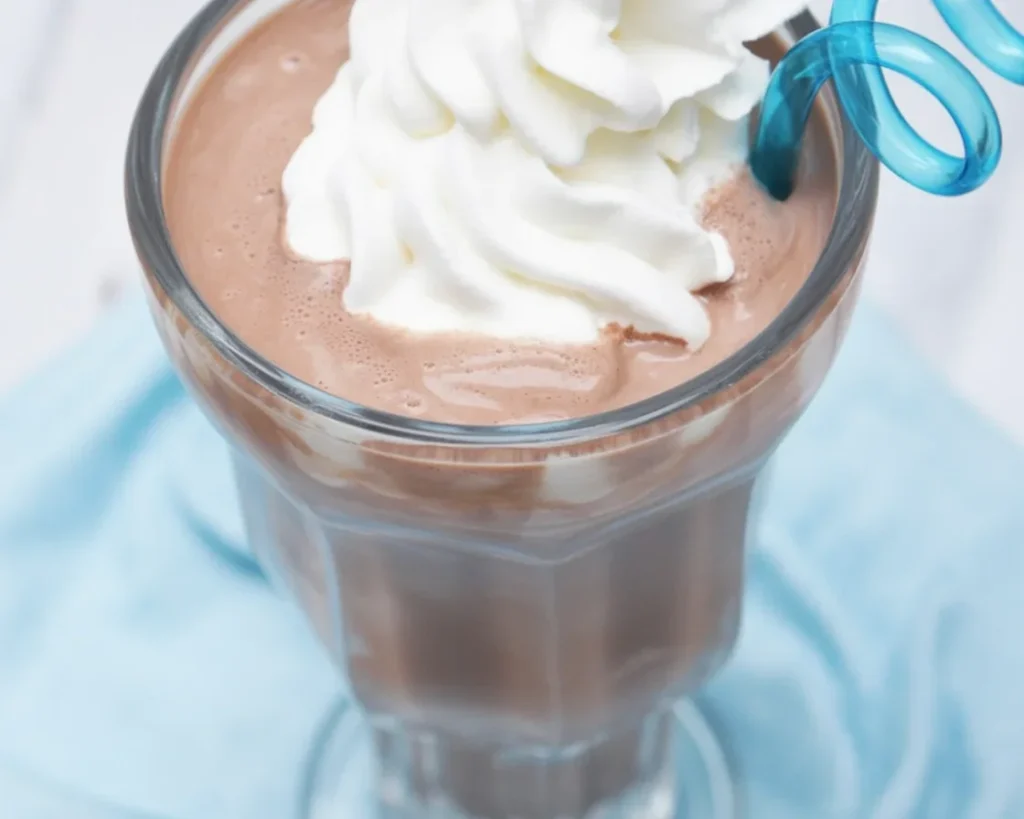 Ninja Creami milkshake made with a creamy, rich texture and delicious flavors.