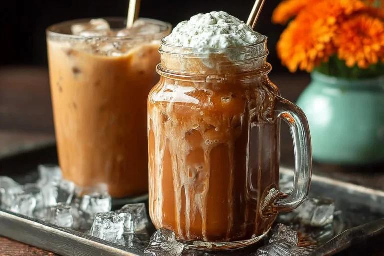 Thai iced coffee