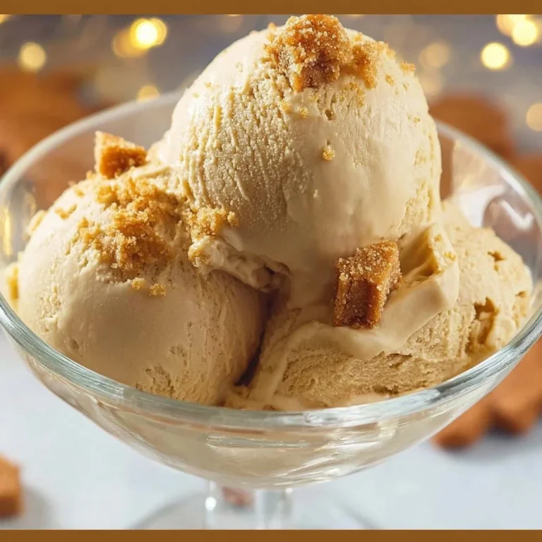 Delicious Ninja Creami gingerbread ice cream in a festive bowl