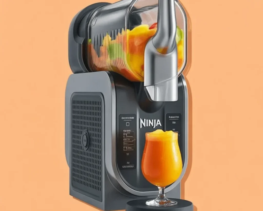 Ninja Slushi machine making delicious frozen drinks without using ice.