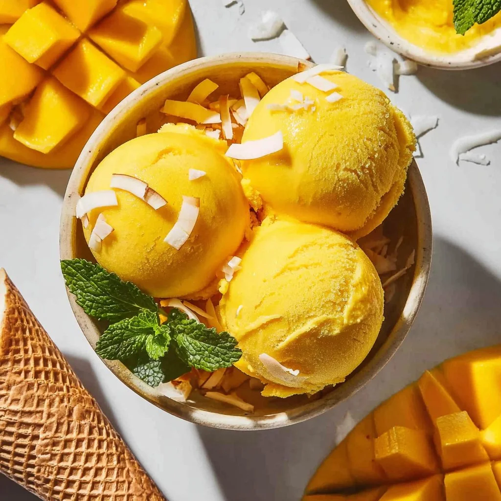 Ninja Creami Mango Sorbet Recipe