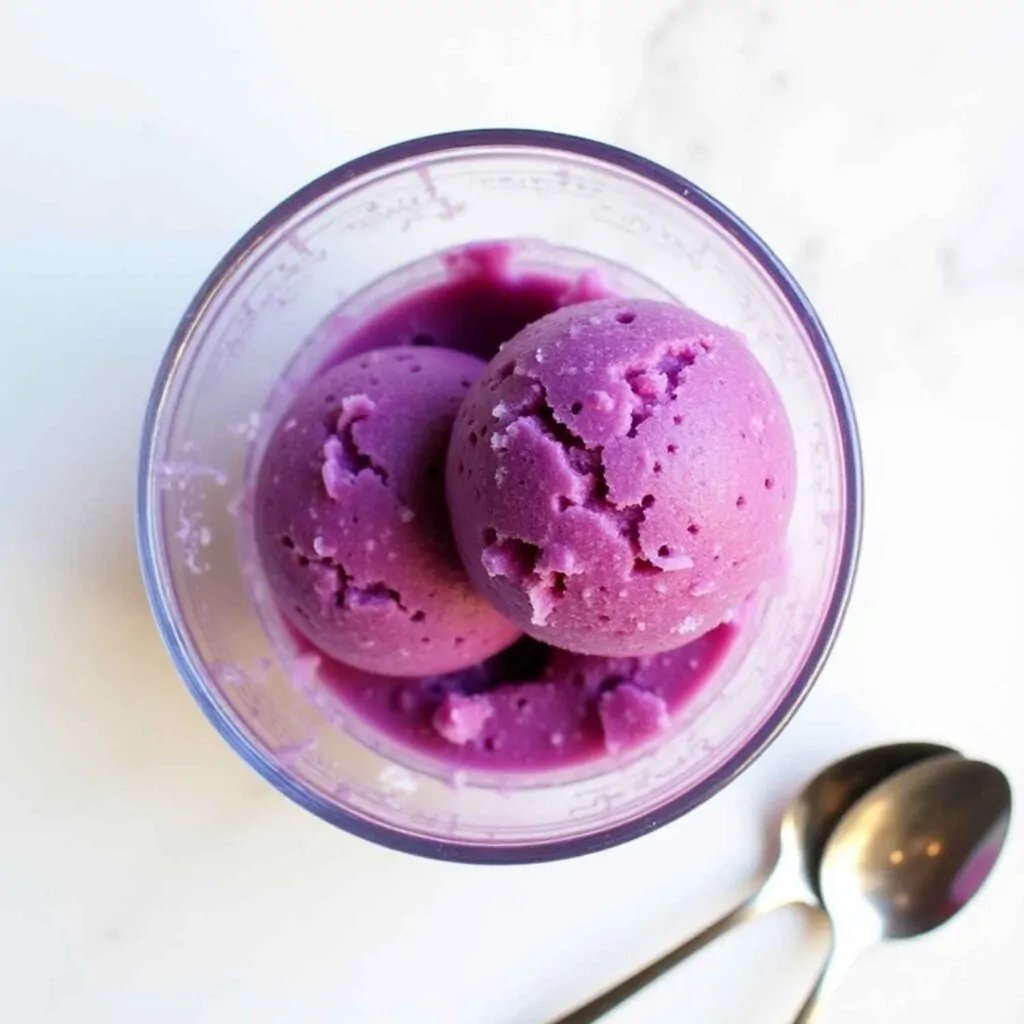 Ninja Creami Uva Jell-O Sorbete Receta