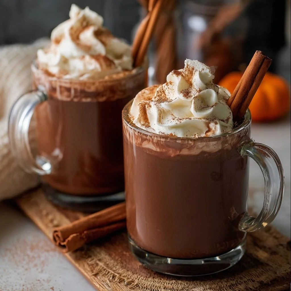 Pumpkin Spice Hot Chocolate