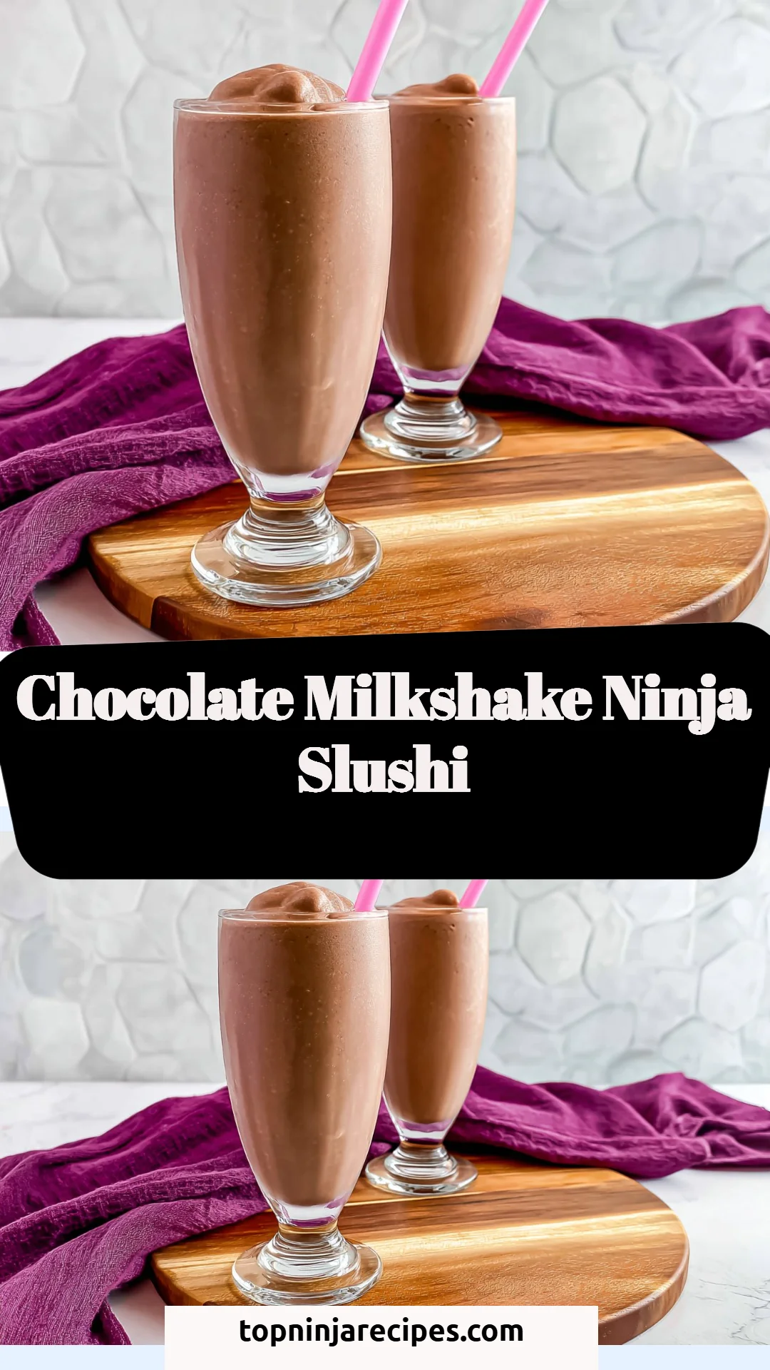 Chocolate Milkshake Ninja Slushi