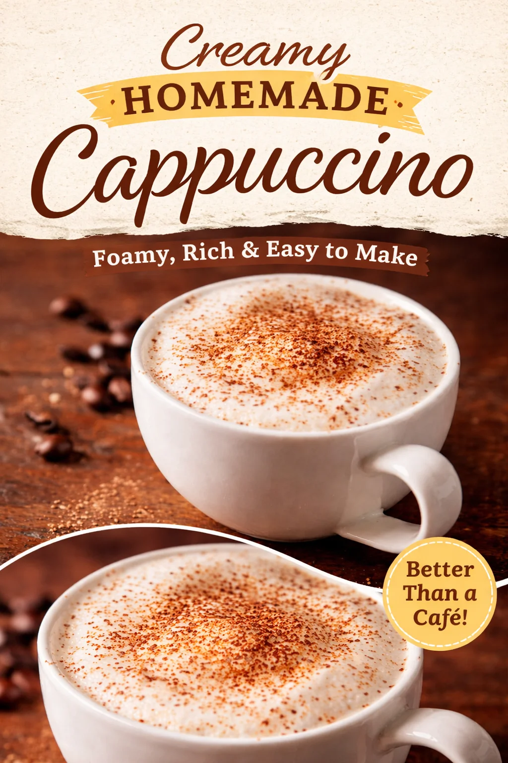 Moka Pot Cappuccino recipe