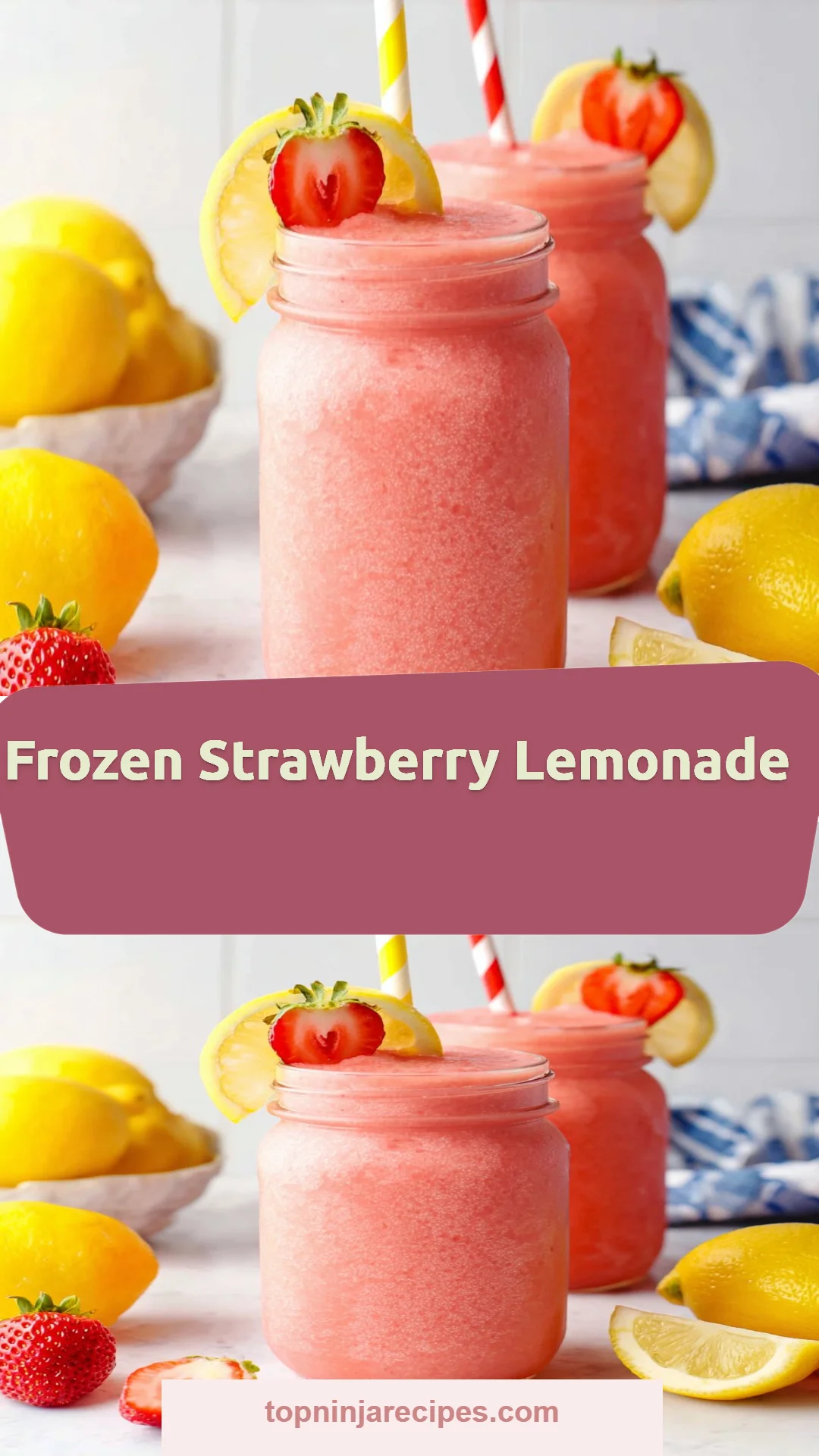 Frozen Strawberry Lemonade