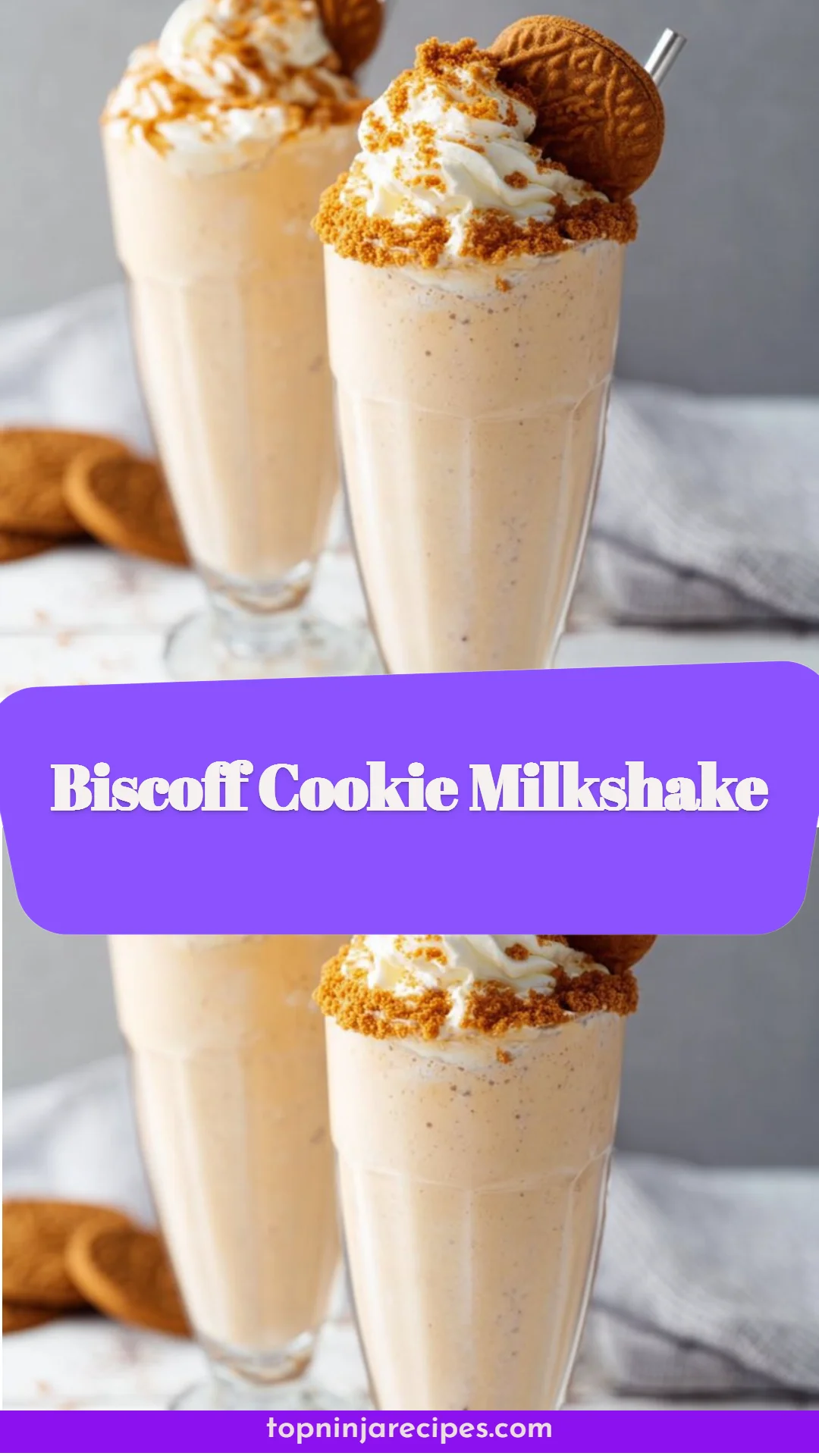 Biscoff Cookie Milkshake