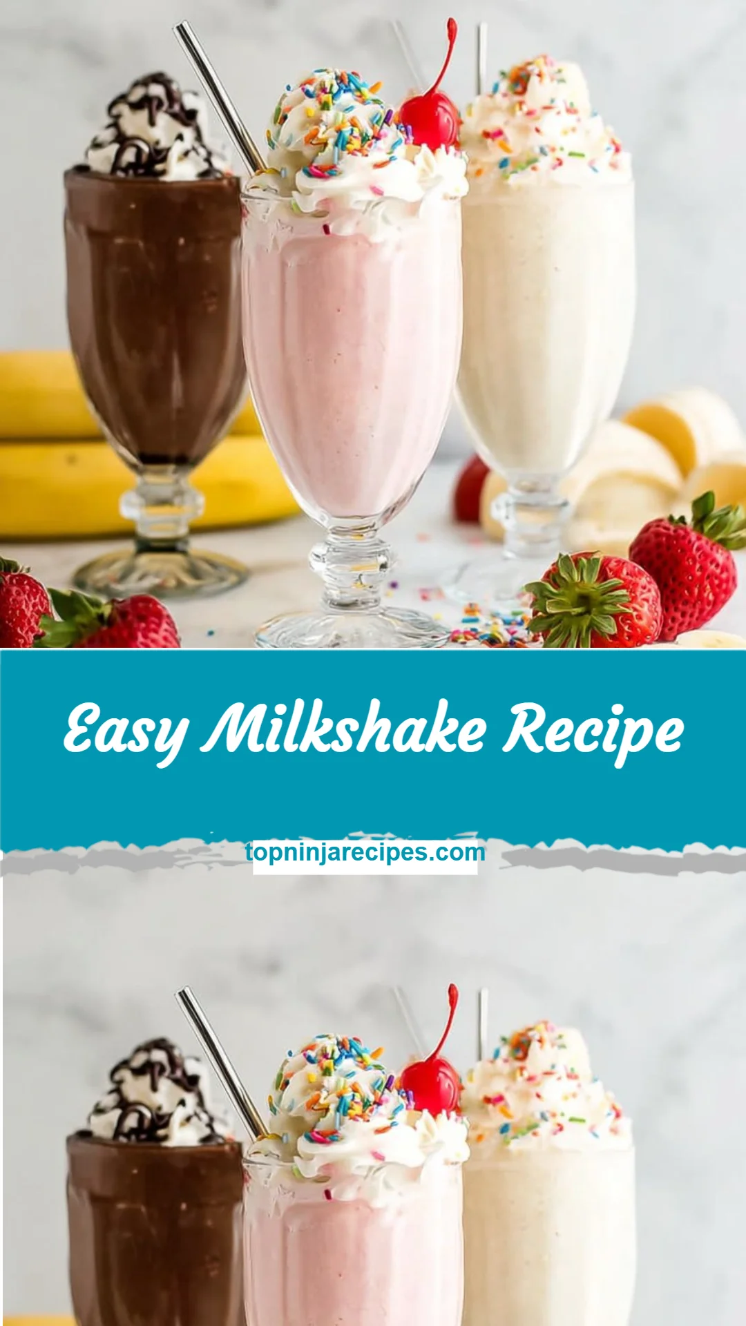 Easy Milkshake Recipe
