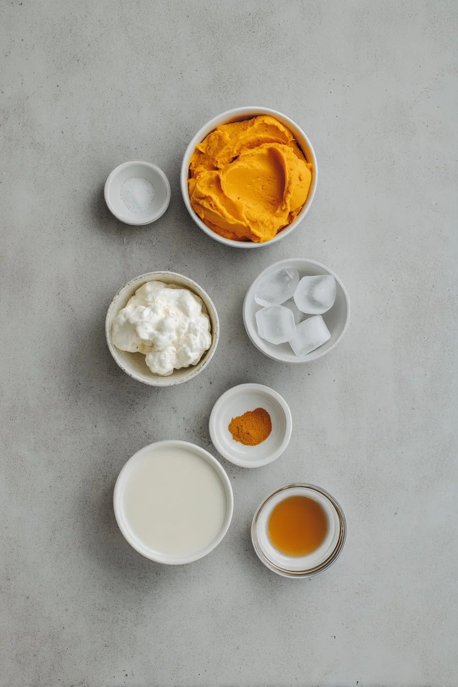 Easy Pumpkin Milkshake