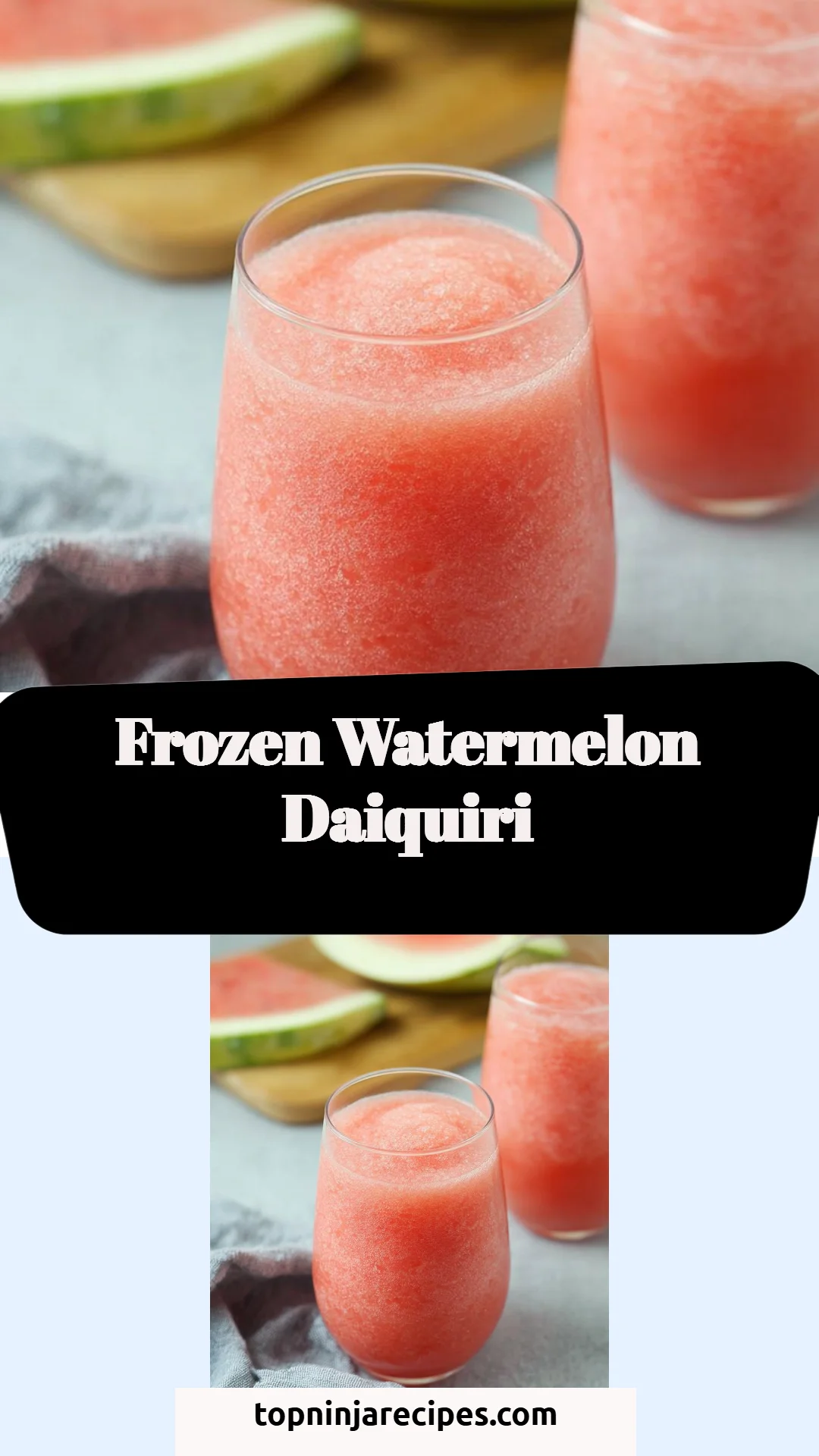 Frozen Watermelon Daiquiri