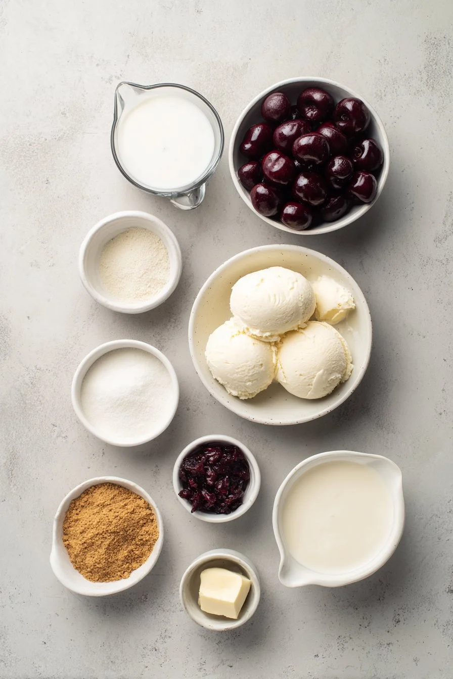 Milkshake Cherry Tart