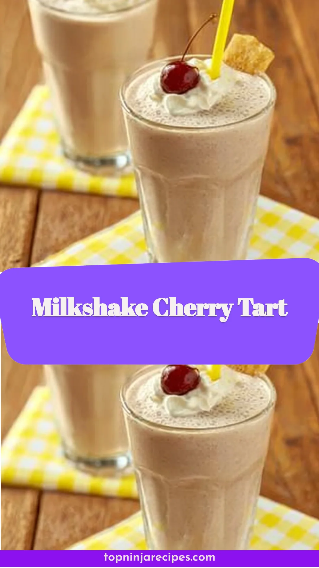 Milkshake Cherry Tart