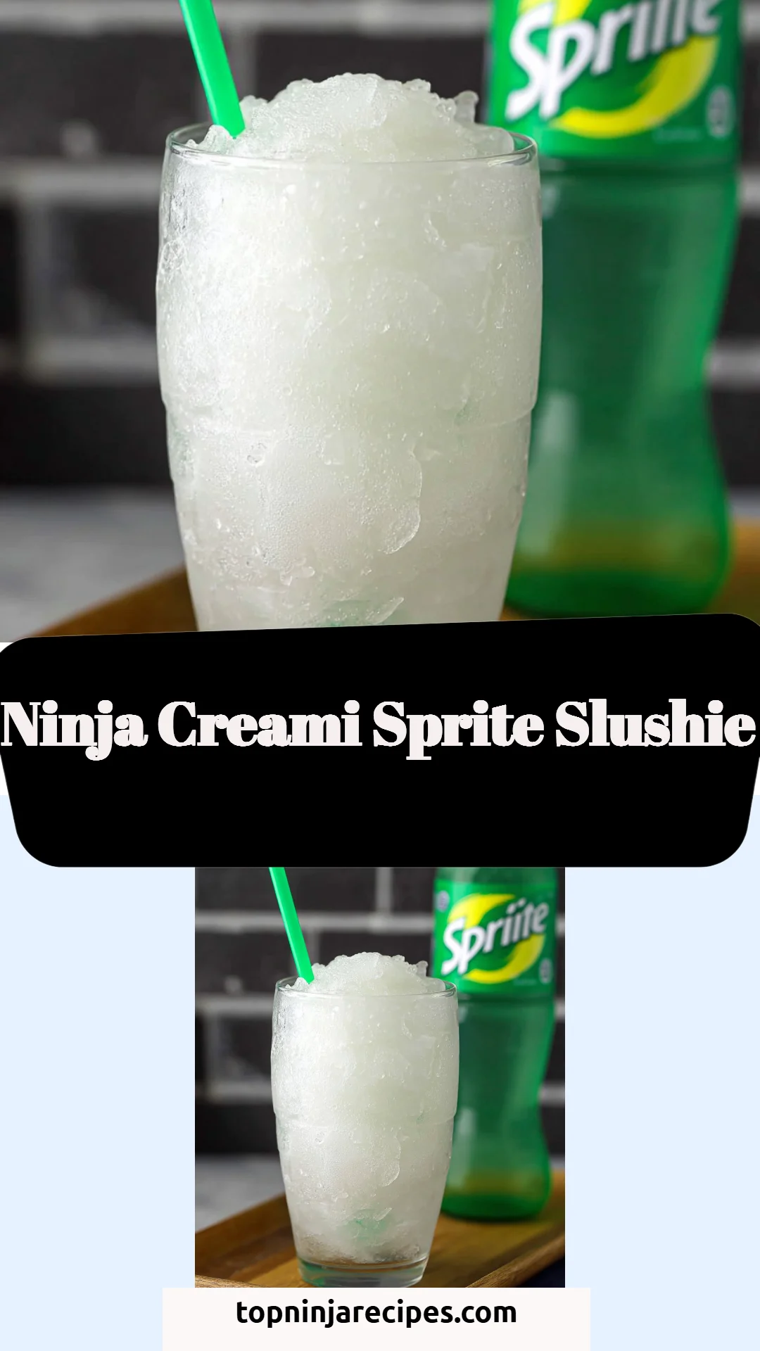 Ninja Creami Sprite Slushie