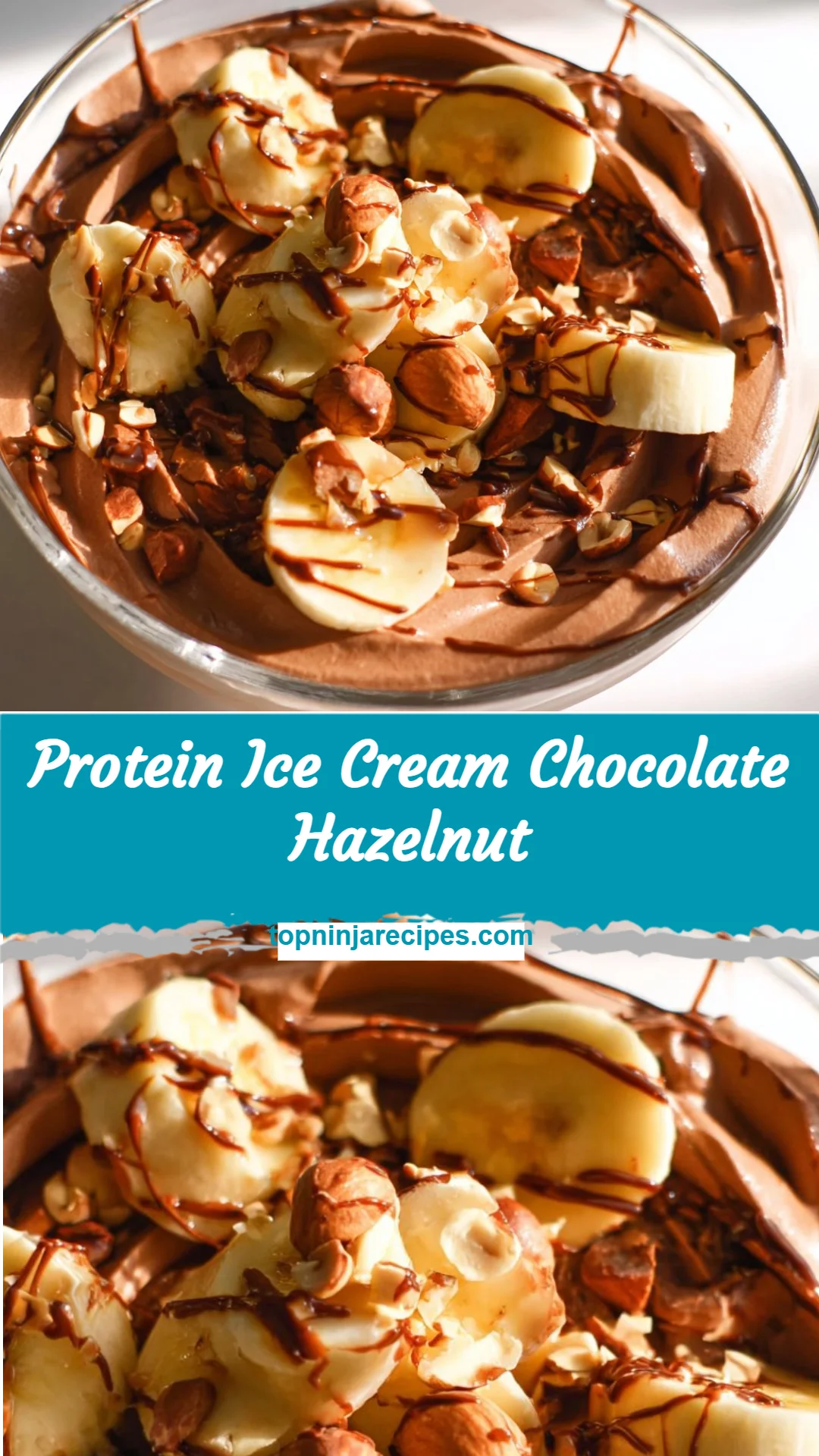 Protein Ice Cream Chocolate Hazelnut