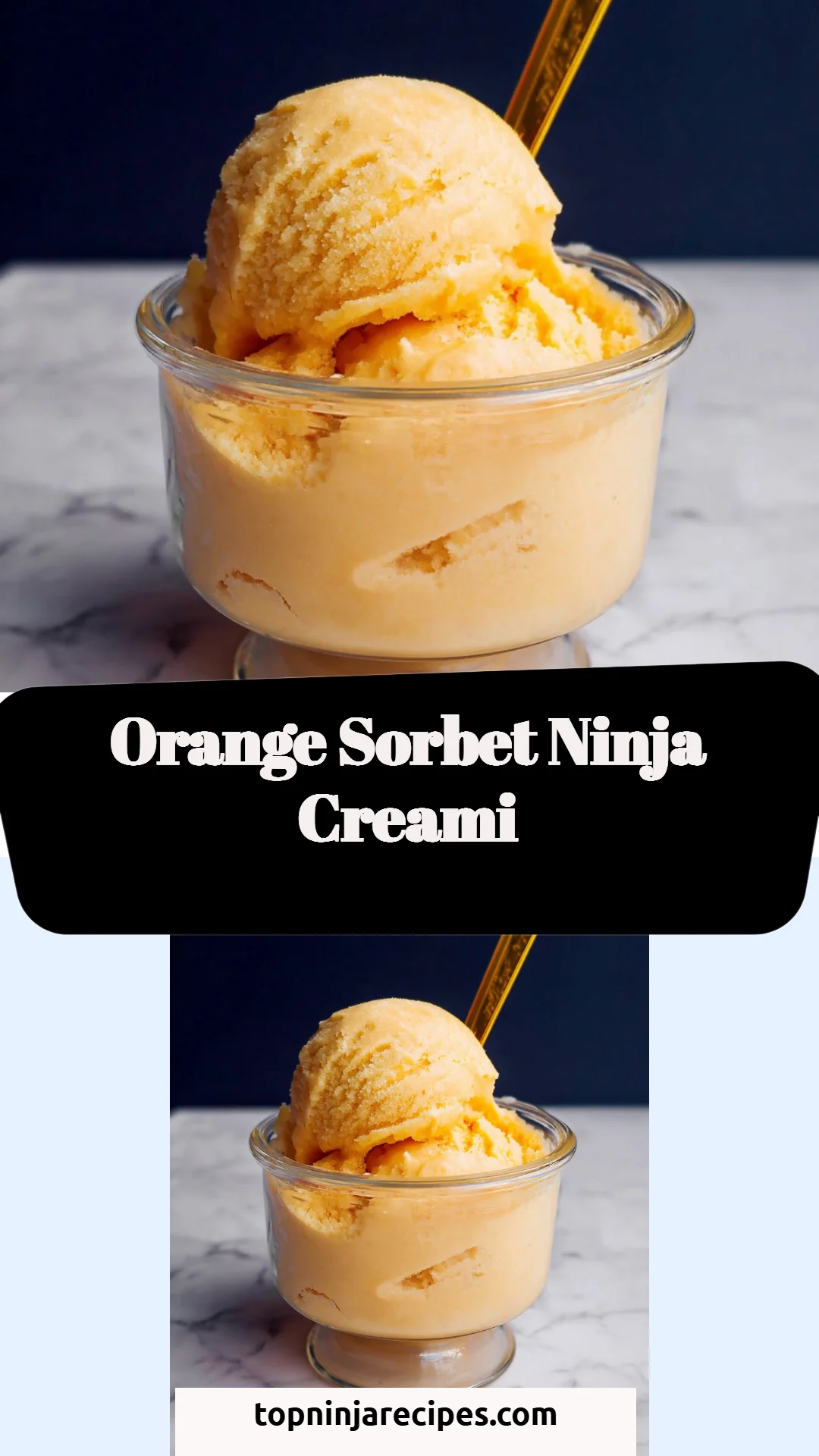 Orange Sorbet Ninja Creami