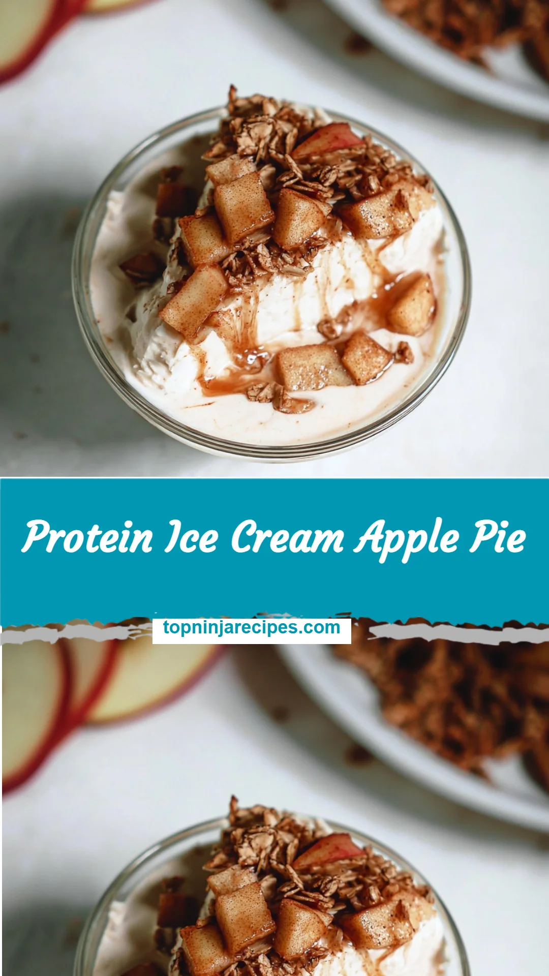 Protein Ice Cream Apple Pie